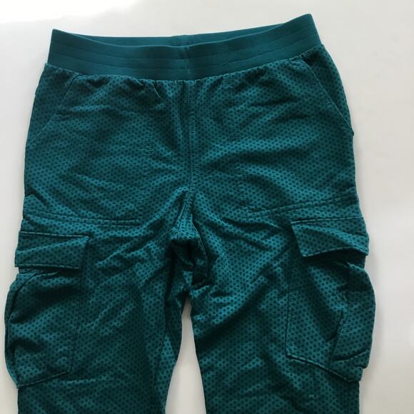 Tea Collection teal polka dot cargo joggers - Picture 2 of 7